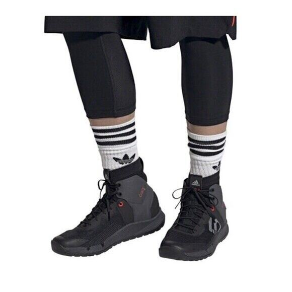 Adidas Five Ten Trailcross Pro Mid Black Grey Biking Shoes NWOB Sz 10.5 - Picture 3 of 11